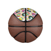 Mini Ballon De Basket Cute and Funny Easter Eggs Cartoon (Droite)