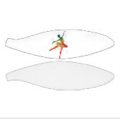 Mini Ballon De Basket Danseur de ballon classique aquarelle (Panneaux)