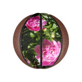 Mini Ballon De Basket Dark rose peonies (Vertical)