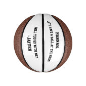 Mini Ballon De Basket Demande en bal de promo (Vertical)