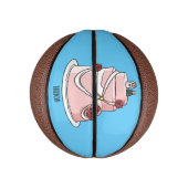 Mini Ballon De Basket dessin animé de gâteau mariage (Vertical)