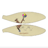 Mini Ballon De Basket Dessin d'humour australien kangourou (Panneaux)