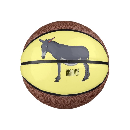 Mini Ballon De Basket Donkey cartoon (Devant)