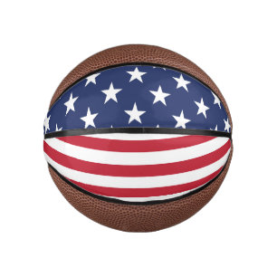 Mini Ballon De Basket Drapeau américain des États-Unis