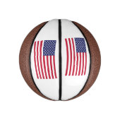 Mini Ballon De Basket Drapeau des États-Unis d'Amérique (Vertical)