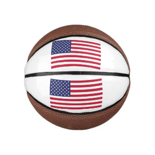 Mini Ballon De Basket Drapeau des États-Unis d'Amérique