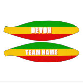 Mini Ballon De Basket Drapeau Rasta rayé (Panneaux)