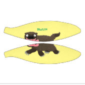 Mini Ballon De Basket Drôle animal avide de carcajou (Panneaux)