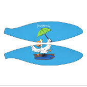 Mini Ballon De Basket Drôle canard avec parapluie dessin animé (Panneaux)