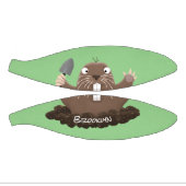 Mini Ballon De Basket Drôle gopher de poche creusant dessin dessin de de (Panneaux)