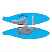 Mini Ballon De Basket Drôle mignon requin marteau dessin animé (Panneaux)