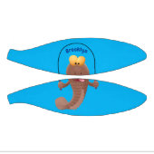 Mini Ballon De Basket Drôle sauter boudskipper poisson dessin animé (Panneaux)