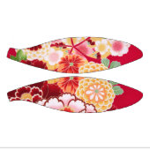 Mini Ballon De Basket Falln Red Floral Burn (Panneaux)