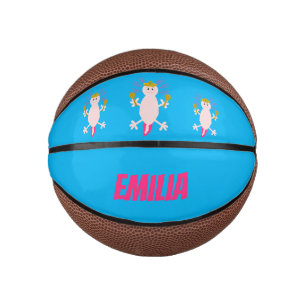 Mini Ballon De Basket Fête de la coutume mexicaine de l'Axolotl