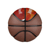 Mini Ballon De Basket Feuille d'érable rouge Abstraite Automne Photograp (Droite)