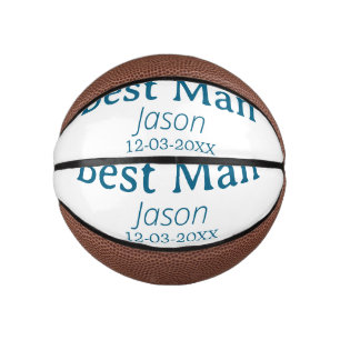 Mini Ballon De Basket garçon d'honneur enterrement de vie de jeune fille