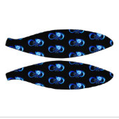 Mini Ballon De Basket Glowing infinity with blue rose (Panneaux)