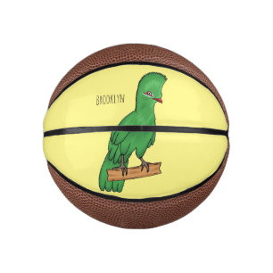 Mini Ballon De Basket Guinée turaco bird cartoon