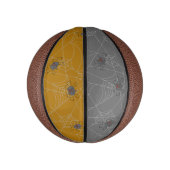 Mini Ballon De Basket Halloween spiders web and pumpkins    (Vertical)