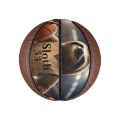 Mini Ballon De Basket Hoops and Hangs : Le Slam Dunking Sloth, (Vertical)