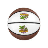 Mini Ballon De Basket Humeur d'été (Devant)