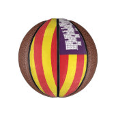 Mini Ballon De Basket Îles Baléares (Vertical)