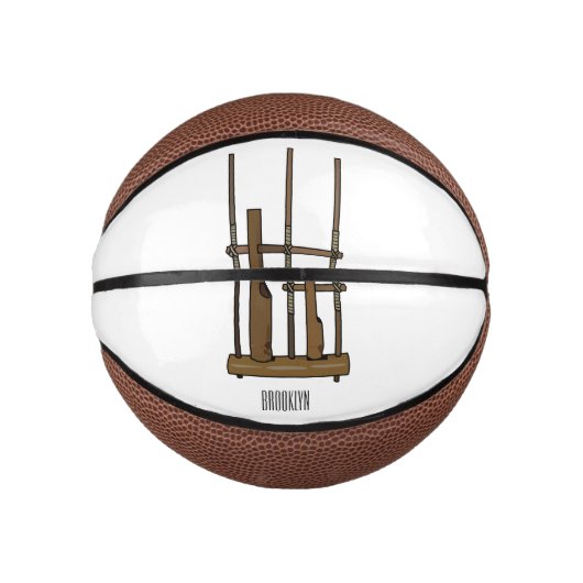 Mini Ballon De Basket Illustration Angkpoumon (Devant)