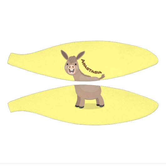 Mini Ballon De Basket Illustration d'âne miniature joyeux (Panneaux)