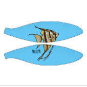 Mini Ballon De Basket Illustration d'angelfish (Panneaux)