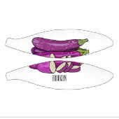 Mini Ballon De Basket Illustration d'aubergine (Panneaux)