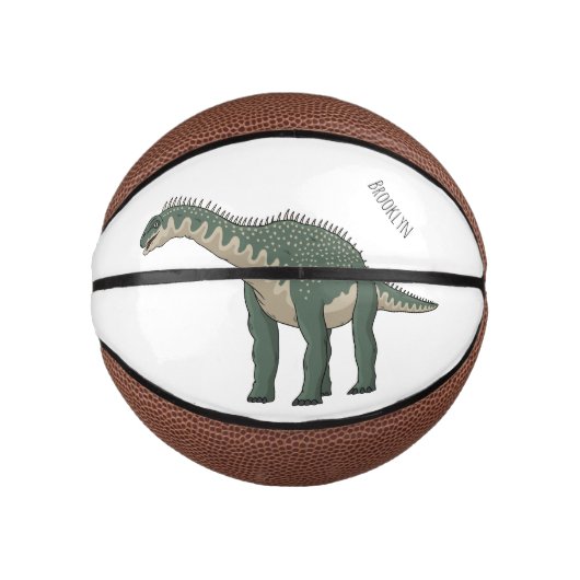 Mini Ballon De Basket Illustration de Barapasaurus (Devant)