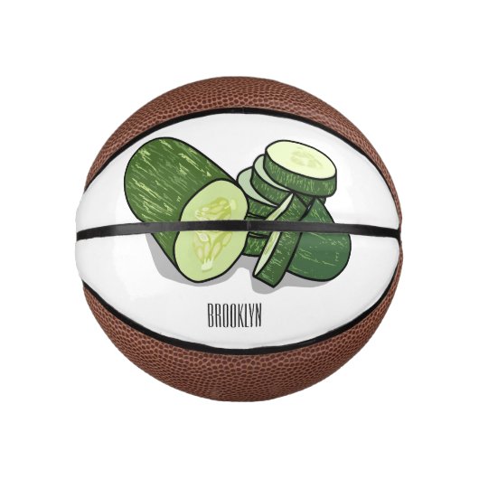Mini Ballon De Basket Illustration de combre (Devant)