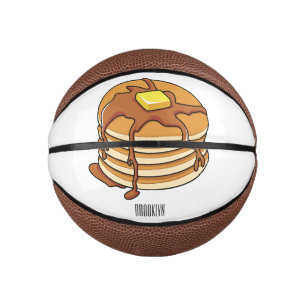 Mini Ballon De Basket Illustration de dessin animé de Pancake