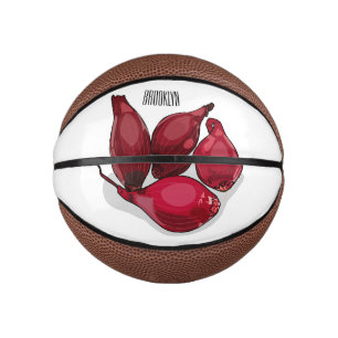 Mini Ballon De Basket Illustration de dessin animé Shallot