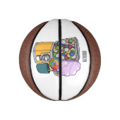 Mini Ballon De Basket Illustration de dessin de bonbon (Vertical)