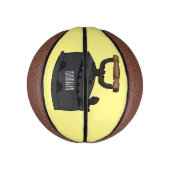 Mini Ballon De Basket Illustration de dessin en fer de Charbon (Vertical)