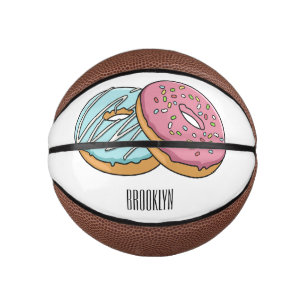 Mini Ballon De Basket Illustration de Donut