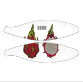 Mini Ballon De Basket Illustration de dragon fruit (Panneaux)
