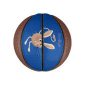Mini Ballon De Basket Illustration de jerboa aux longues oreilles (Vertical)