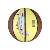 Mini Ballon De Basket Illustration de jet privé (Vertical)