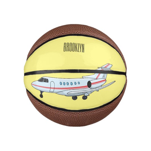 Mini Ballon De Basket Illustration de jet privé (Devant)