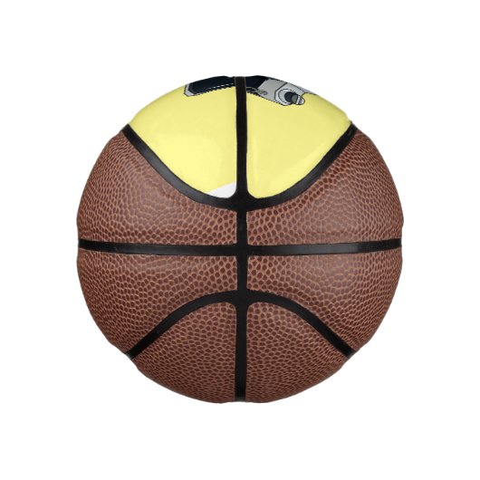 Mini Ballon De Basket Illustration de la caméra (Droite)
