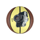 Mini Ballon De Basket Illustration de la caméra (Vertical)