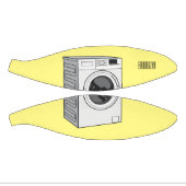 Mini Ballon De Basket Illustration de la machine à laver (Panneaux)