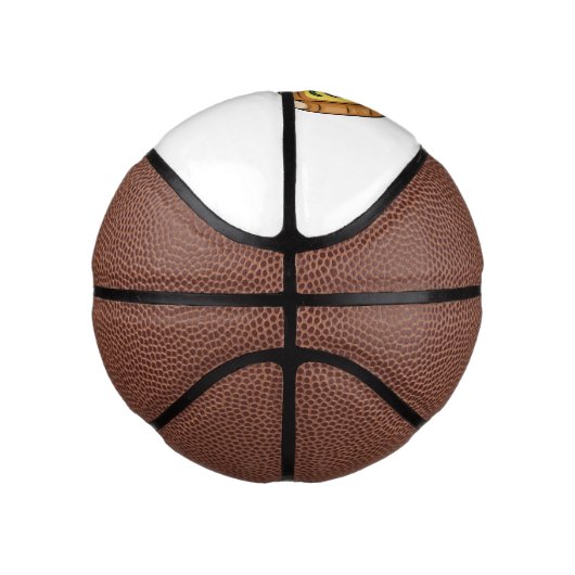 Mini Ballon De Basket Illustration de la pizza (Droite)