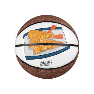 Mini Ballon De Basket Illustration de la tempura crevette