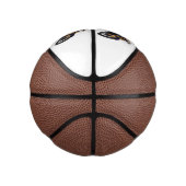 Mini Ballon De Basket Illustration de moto pourpre Sidecar (Droite)