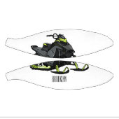 Mini Ballon De Basket Illustration de motoneige (Panneaux)