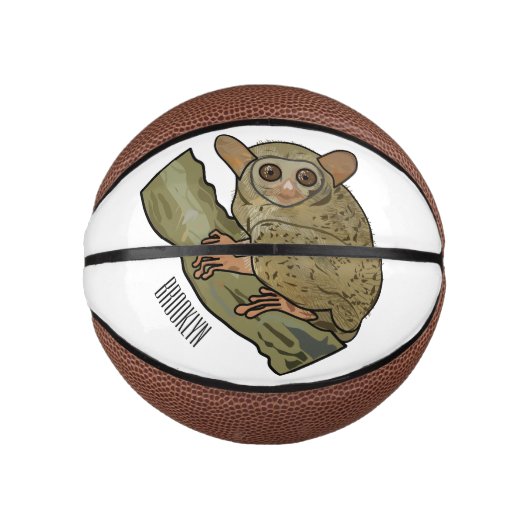 Mini Ballon De Basket Illustration de Tarsier (Devant)