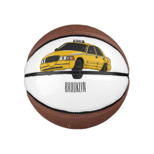 Mini Ballon De Basket Illustration de taxi